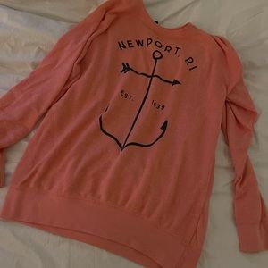 PEACH NEWPORT RI CREWNECK